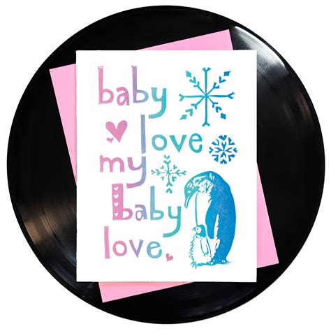 Baby Love My Baby Love Greeting Card 6 Pack Inspired By Music