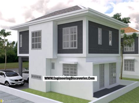 House Plans 10x16m With 3 Bedrooms Engineering Discoveries