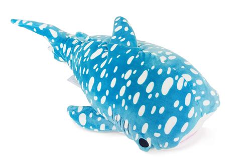 Aquarium Collection Whale Shark Plush Toy Blue White Dot Big Size 20 Inches