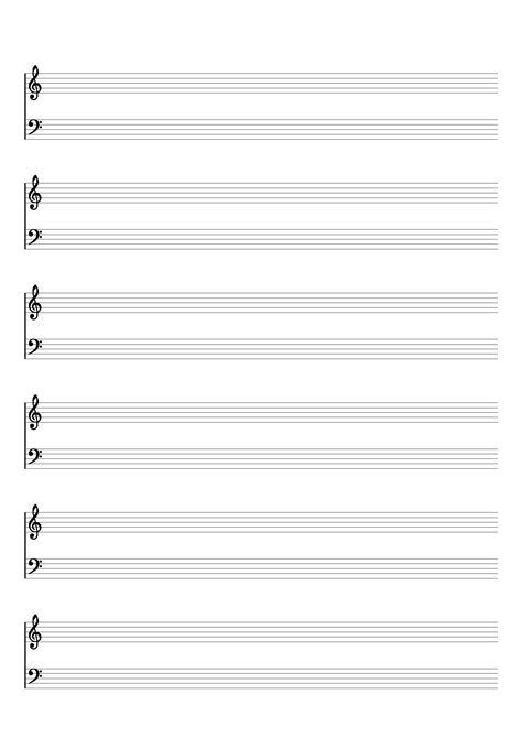 Papier Musique Formation Musicale