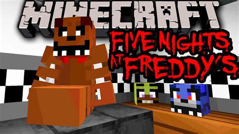 Minecraft 18 Five Nights At Freddys Horror Map Vanilla Minigame No