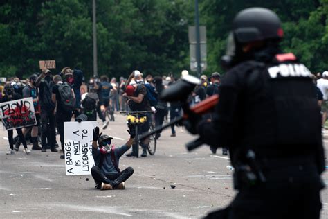 The protests against racism and police brutality, which started in may, had largely been peaceful and were held across portland. From NY to Seattle, protests against police brutality ...