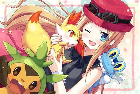 Pokémon Serena Serena Pokemon Xy Fennekin Hd Wallpaper Pxfuel