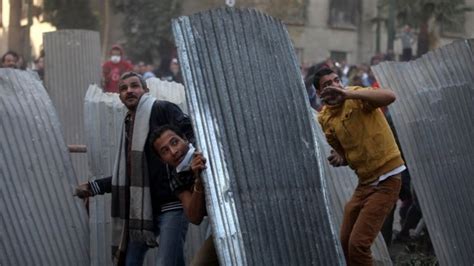 Fatal Clashes On Egypt Uprising Anniversary Bbc News