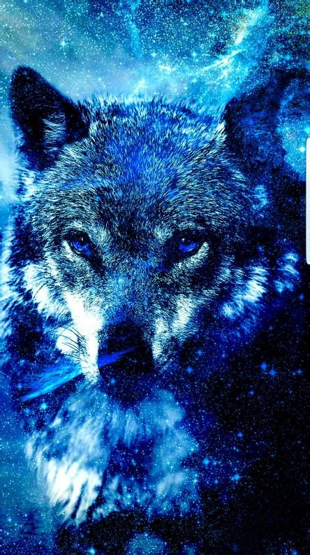 Desktop and mobile phone wallpaper 4k wolf fantasy art with search keywords wolf, fantasy, animal. 4K Galaxy Wolf wallpaper - Cool Backgrounds