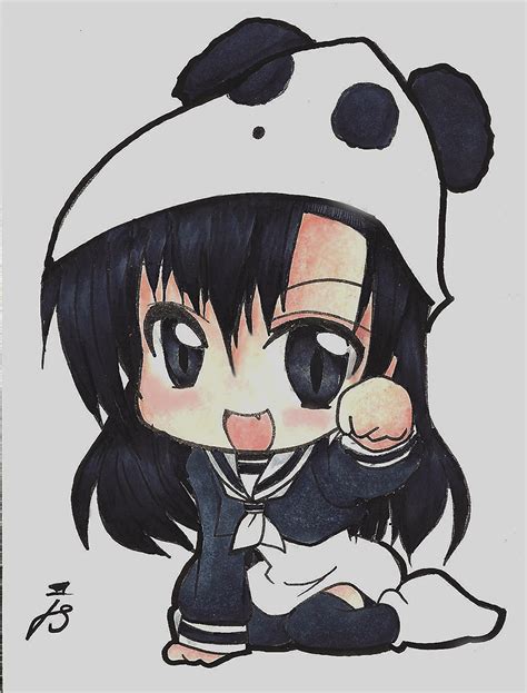 Panda Chibi By Xtsukinokurokage On Deviantart
