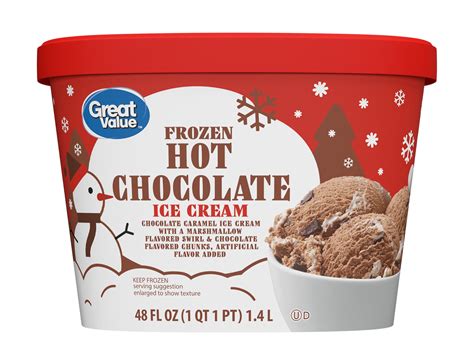 Great Value Holiday Frozen Hot Chocolate Ice Cream Fl Oz Walmart Inventory Checker BrickSeek