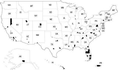 Figure 1 The 100 Largest School Districts In The United States And