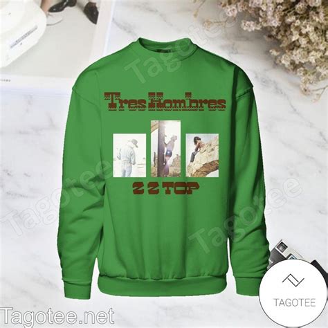 Zz Top Tres Hombres Album Cover Long Sleeve Shirt Tagotee