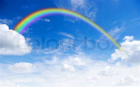 Rainbow Stock Image Colourbox