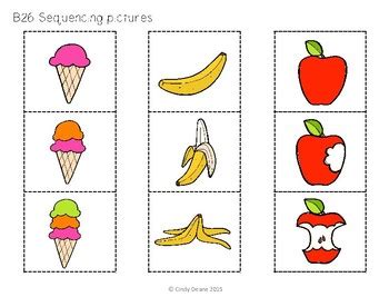 These printable worksheets have sequencing pictures to sequence after reading a short passage. ABLLS-R ALIGNED ACTIVITIES B26 Sequencing 3 Step and 4 ...