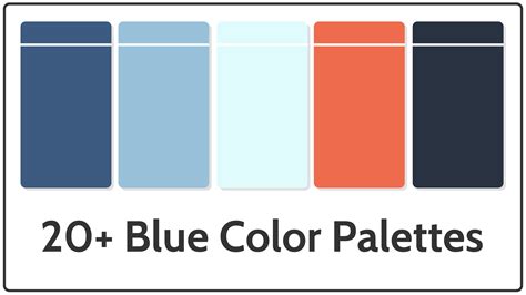 20 Best Blue Color Palettes For 2021 Avasta