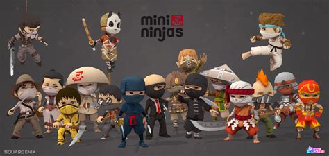 Artstation Mini Ninja Outfits Designs
