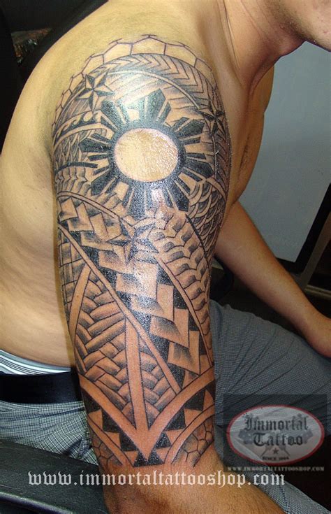 Tribal tattoos continue to be some of the most classic and popular tattoo ideas for men. FILIPINOTATTOO: Filipino tribal tattoo/polynesian /immortaltattoo