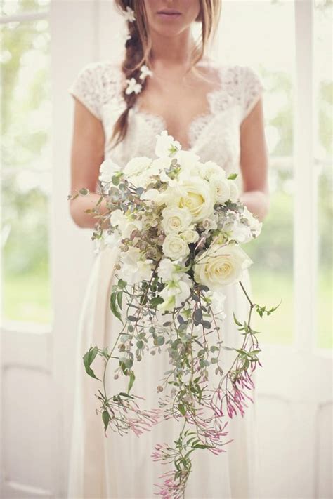 Memorable Wedding White Rose Wedding Bouquet
