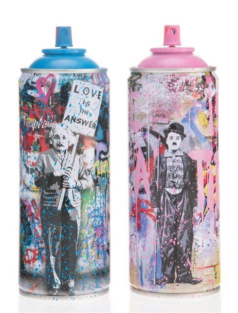 Mr Brainwash Gold Rush Pink And Love Is The Answer Cyan Set Of