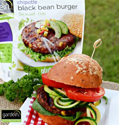 4 Ways To Eat A Black Bean Burger Omgardein Giveaway