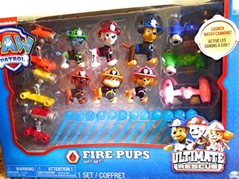 Action Figures Nickelodeon Paw Patrol Fire Pups Ultimate Rescue 6