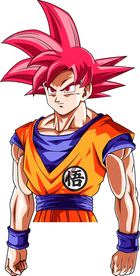 Super Saiyan God Goku Dokkan Render 02 By Woodlandbuckle On Deviantart