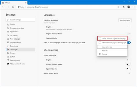 How To Change New Tab Page Language In Microsoft Edge Webnots Vrogue