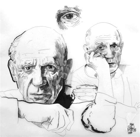 Pablo Picasso In Progress On Behance