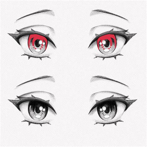 How To Draw Female Anime Eyes Step By Step