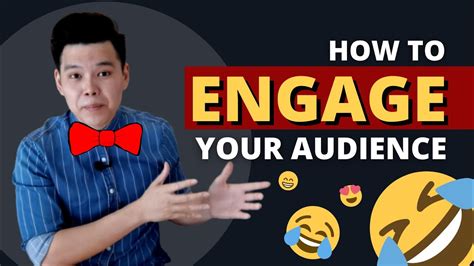 How To Engage Your Audience Audience Engagement Techniques Youtube
