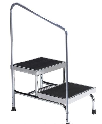 Two Step Stool With Handrail X Ray Stools