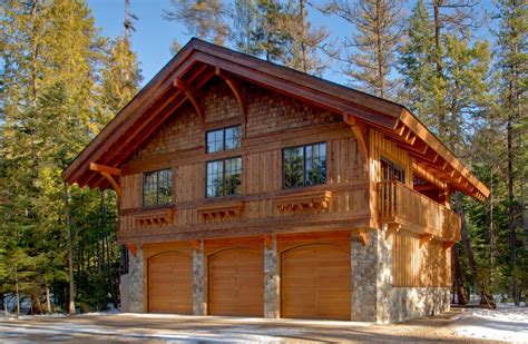 Image Result For 3 Car Log Cabin Garage With Apartment Carriage House