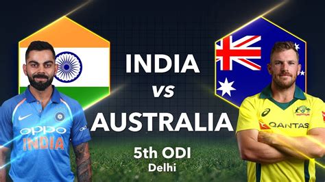 India Vs Australia 5th Odi Preview Youtube