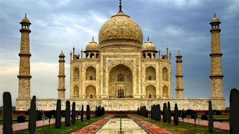 Taj Mahal India Scenery Wallpaper 1920x1080 Download