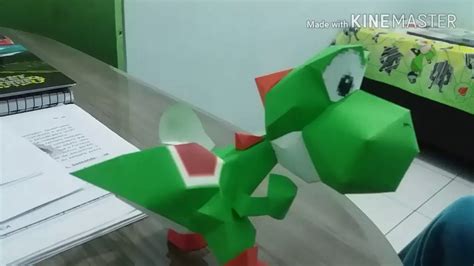Yoshi Papercraft From Super Smash Bros 64 By Paperman Returns