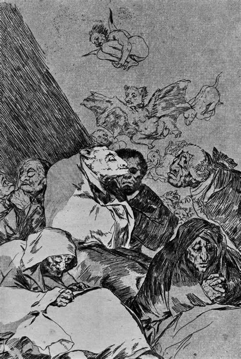 Sequence Of The Caprichos Francisco De Goya Y Lucientes