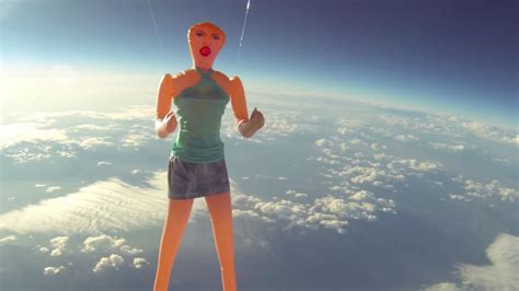 An Inflatable Sex Doll Called Missy Has Been Sent Into The Stratosphere