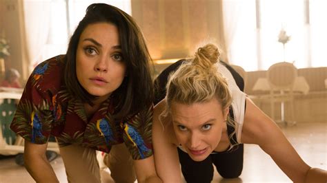 review ‘the spy who dumped me is a buddy comedy with a body count the new york times