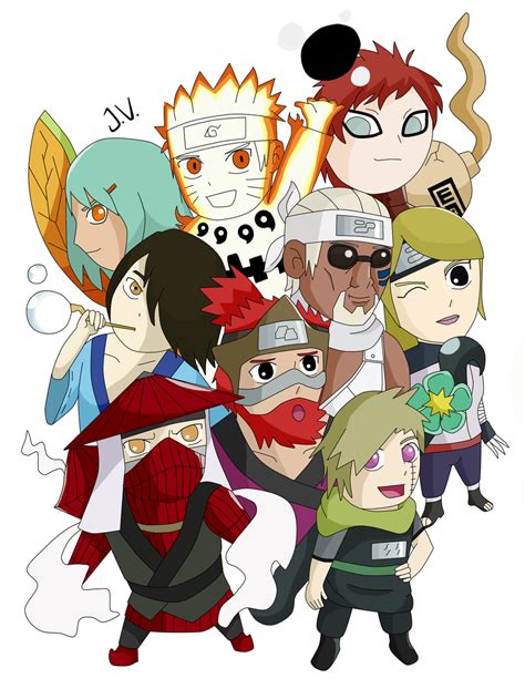 Chibi Jinchurikis By Cocacolawithice On Deviantart