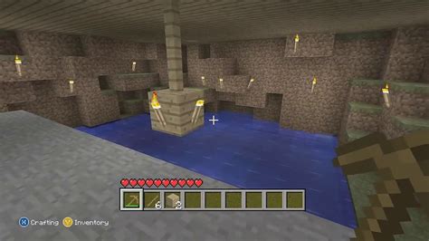 Minecraft Tutorials Secret Rooms In Castle Xbox360 Edition Youtube