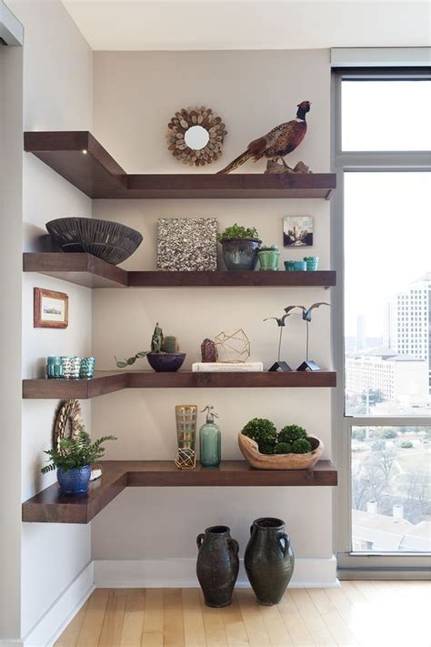 20 Living Room Floating Shelves Pictures