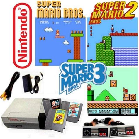 Refurbished Nintendo Nes Game System With Super Mario Bros 1 2 And 3