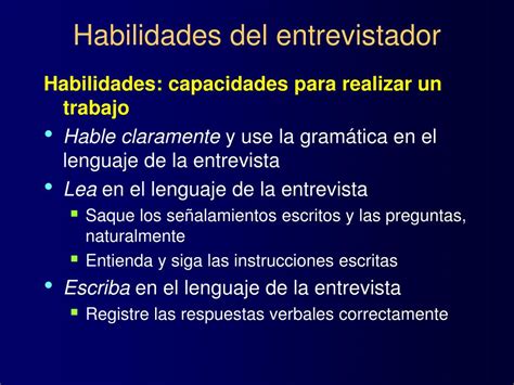 Ppt Entrevistadores Powerpoint Presentation Free Download Id716178