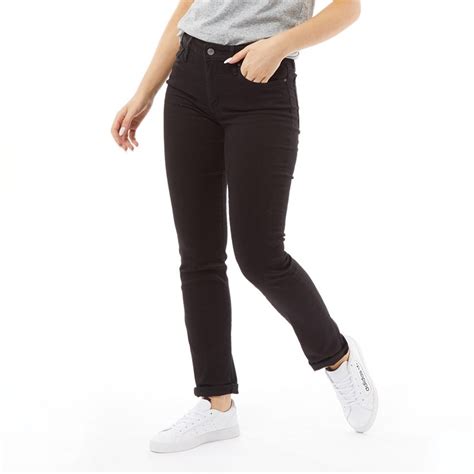 Buy Levis Womens 712 Slim Jeans Soft Black