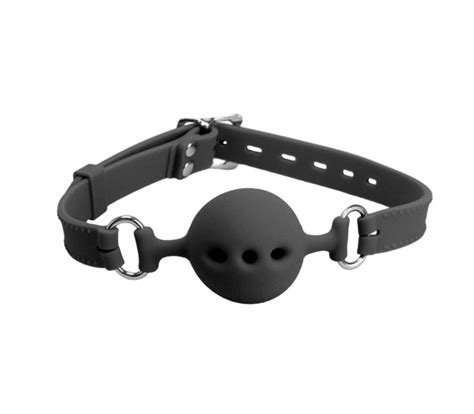 Breathable Silicone Ball Gag In 3 Colours Love In Leather