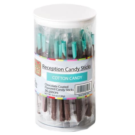 Blue Reception Candy Sticks Chocolate Cotton Candy Reception Candy