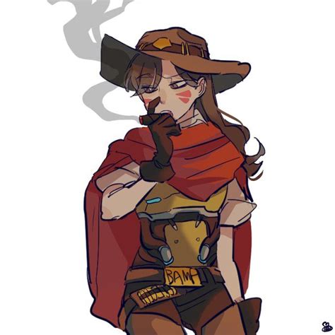 Dva Looks So Cute In Mccrees Clothes 3 Overwatch Video Game