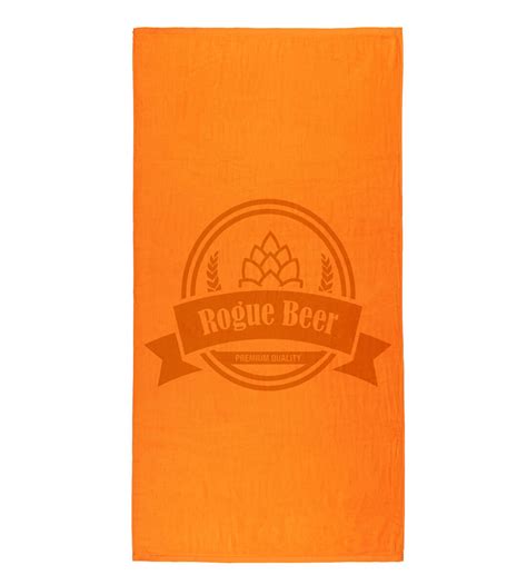 Solid Color Beach Towels Tone On Tone Screen Printed Hilasal Usa