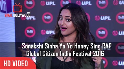 Sonakshi Sinha Rap Yo Yo Honey Singh Global Citizen India Festival 2016 Shuruaathoonmain