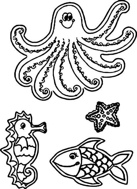 The Best Coloring Pages Of Sea Creatures To Enjoy In 2023 Love Coloring