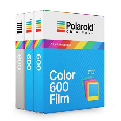 Buy Polaroid 600 Rainbow Frame Film Triple Pack Online Worldwide