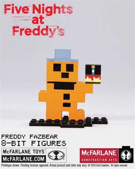 Build Your Own 8 Bit Five Nights At Freddys Figures Ign
