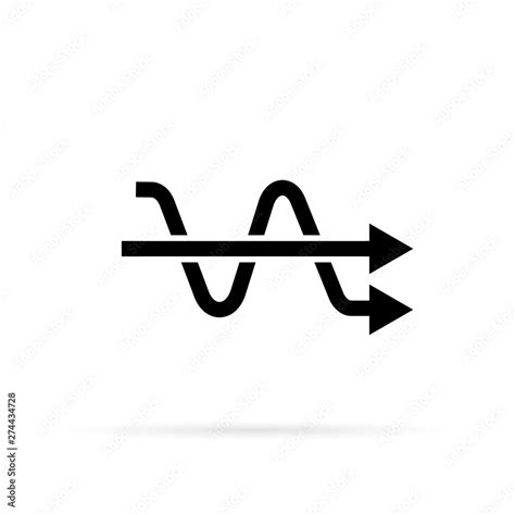 Simplify Arrows Icon Symbol Simple Design Stock Vector Adobe Stock